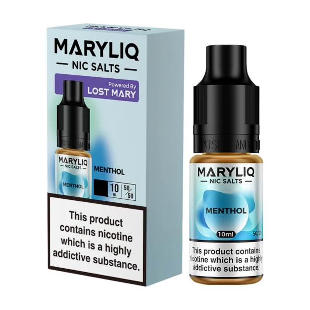 Menthol Nic Salt 10ml | Lost Mary MARYLIQ | Trendy Vapes