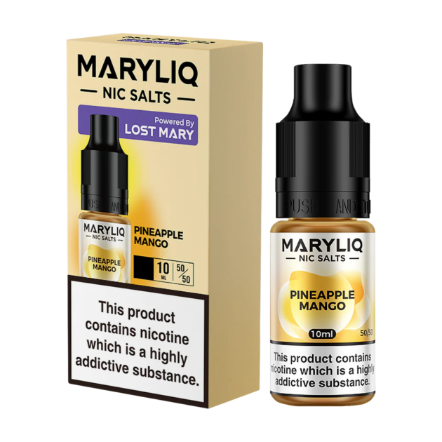 Pineapple Mango Nic Salt 10ml | Lost Mary MARYLIQ | Trendy Vapes