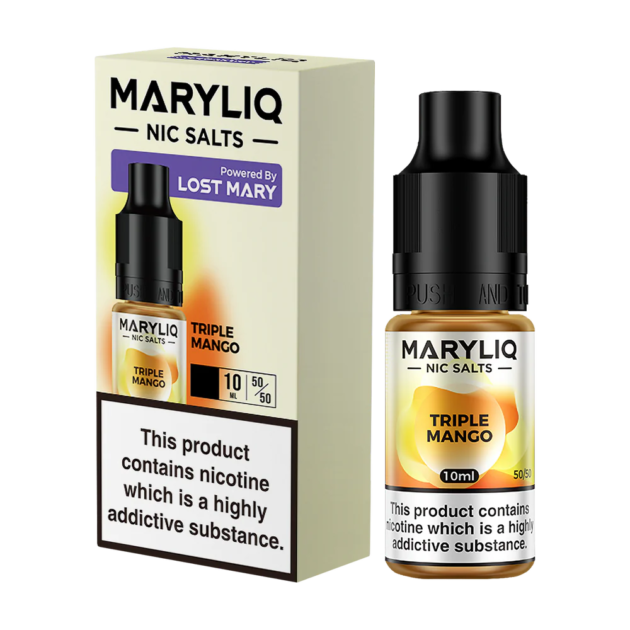 Triple Mango Nic Salt 10ml | Lost Mary MARYLIQ | Trendy Vapes