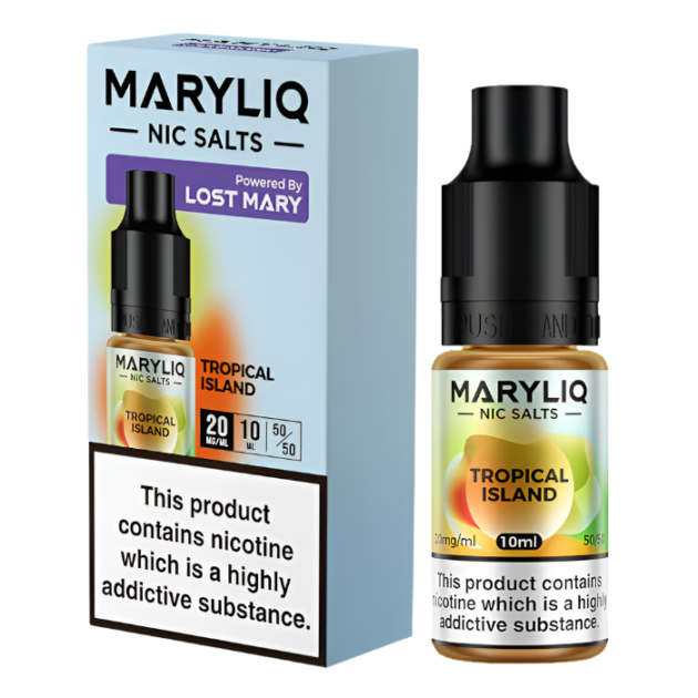 Tropical Island Ice Nic Salt 10ml | Lost Mary MARYLIQ | Trendy Vapes