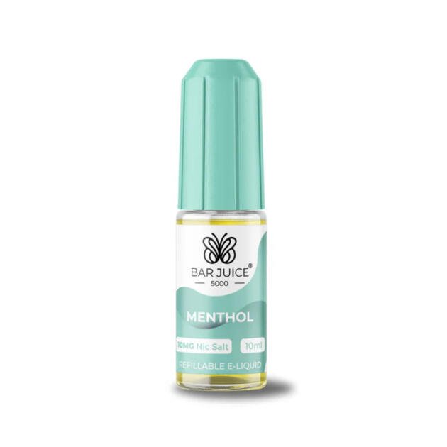 Menthol Nic Salt 10ml | Bar Juice 5000 | Trendy Vapes