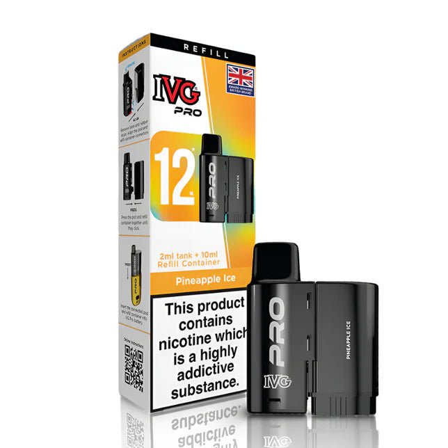 IVG Pro 12 Vape Pods & Refills - Image 2