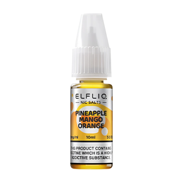 Pineapple Mango Orange Nic Salt 10ml | Elfbar Elfliq | Trendy Vapes