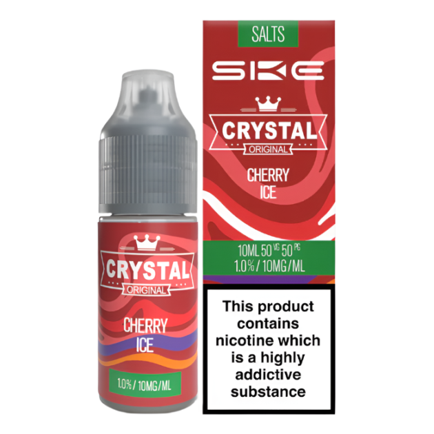 Cherry Ice Nic Salt 10ml | SKE Crystal | Trendy Vapes