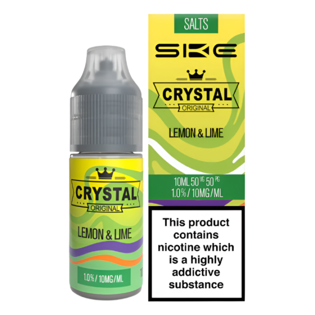 Lemon & Lime Nic Salt 10ml | SKE Crystal | Trendy Vapes