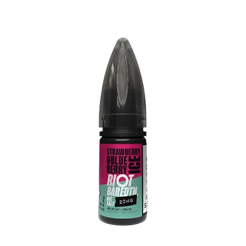 Strawberry Blueberry Ice Nic Salt by Riot Bar EDTN | Trendy Vapes UK V1