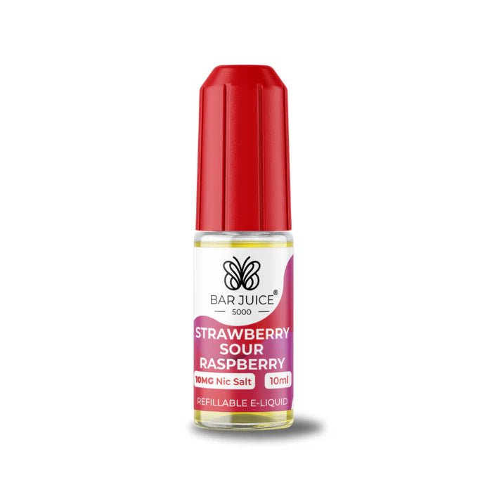 Strawberry Sour Raspberry Nic Salt 10ml | Bar Juice 5000 | Trendy Vapes