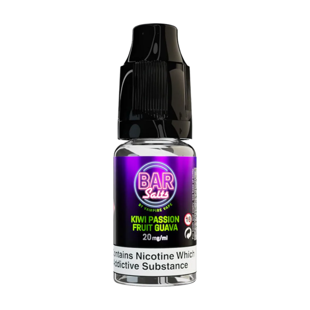 Kiwi Passion Fruit Guava Nic Salt By Vampire bar Salts V1